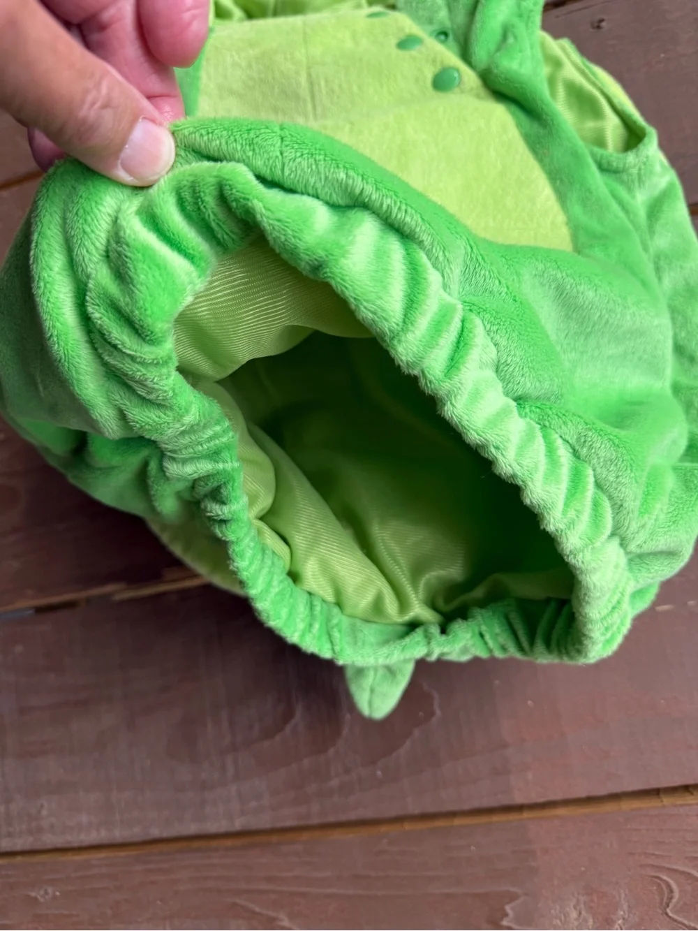 Turtle Green Hooded Baby Costume 12-18 months
